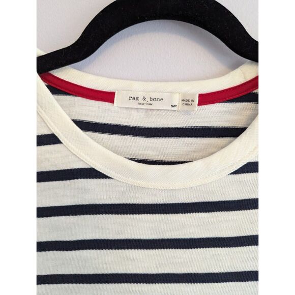 Rag & Bone Halsey Tie Dress Striped size Small - Picture 3 of 6